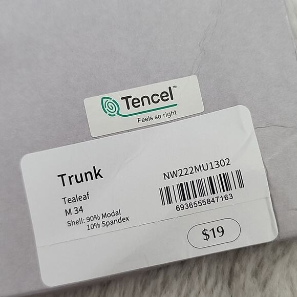 NEW Neiwai Men's Model Boxer Brief 2.0 Two Piece Set In Tealeaf Brown And White - Picture 11 of 13